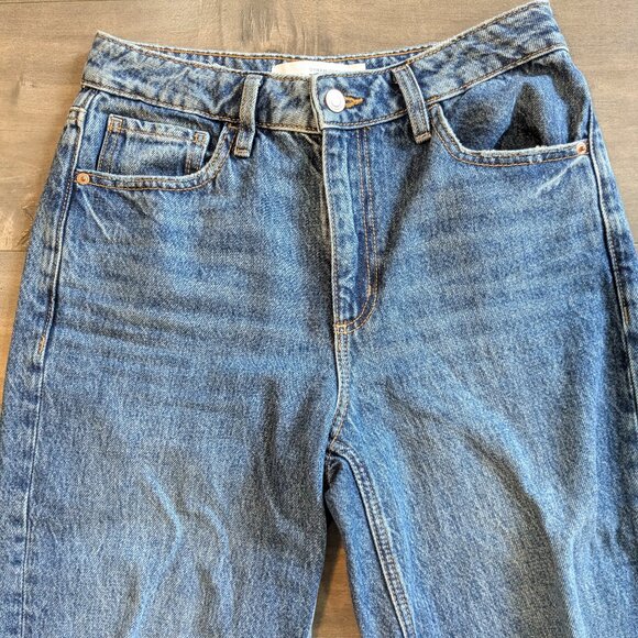 Dynamite Claudia High Rise Mom Jeans in Indigo Dark - Picture 7 of 10